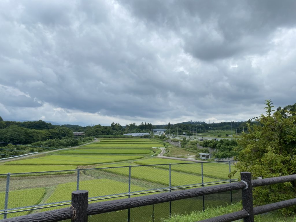 八ヶ岳PAからの眺め